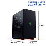 Tomahawk-A1-Mini-ITX-case-Razer-Gaming-RGB