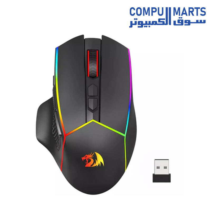 M814-AXE-PRO-Mouse-Redragon-RGB-8,000 DPI