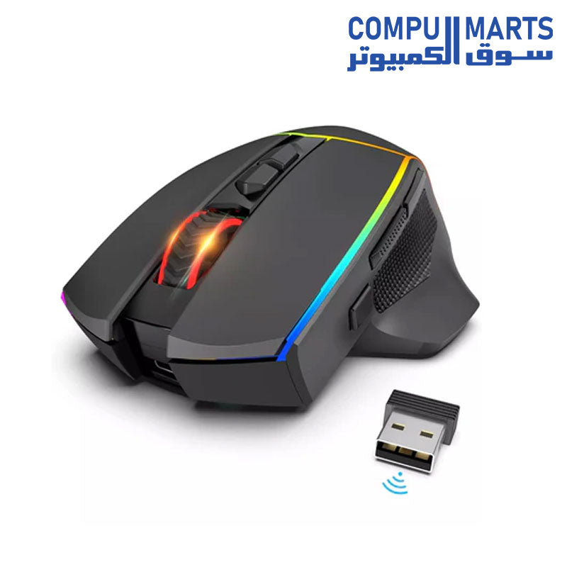 M814-AXE-PRO-Mouse-Redragon-RGB-8,000 DPI