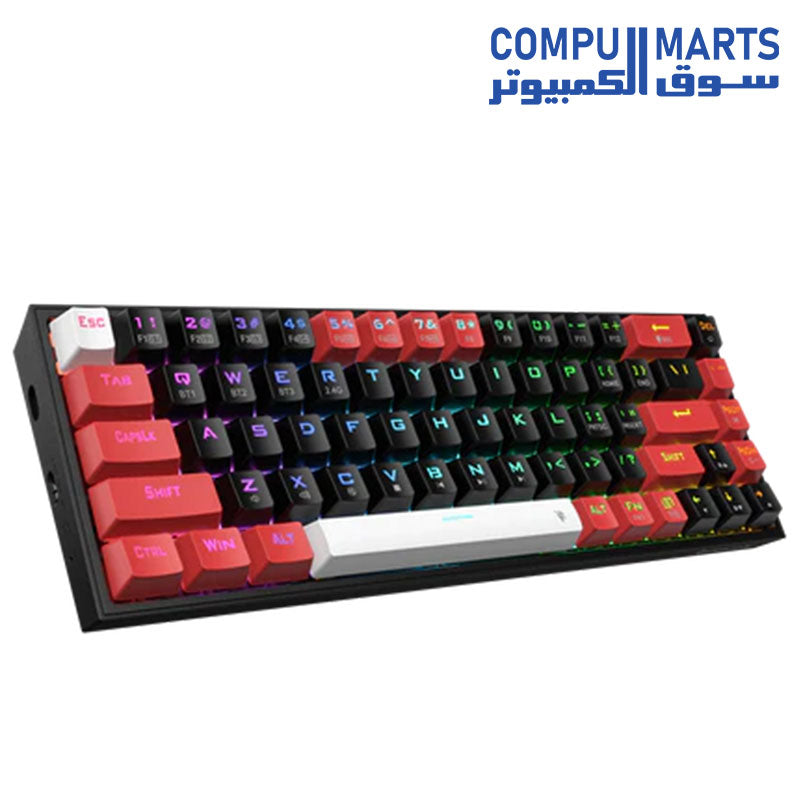 K631-PRO-65%-Keyboard-Redragon-RGB 