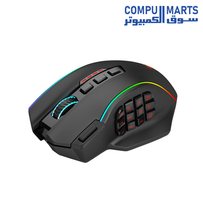 M901P-KS-Mouse-Redragon-Wireless-Gaming-16,000 DPI-Black