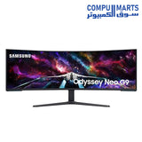 57"-Odyssey-Neo-G9-SAMSUNG-Monitor-4K-UHD-1000R-Curved-240Hz-1ms-DisplayPort-AMD-FreeSync-