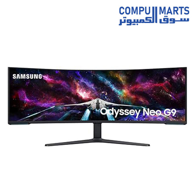 57"-Odyssey-Neo-G9-SAMSUNG-Monitor-4K-UHD-1000R-Curved-240Hz-1ms-DisplayPort-AMD-FreeSync-