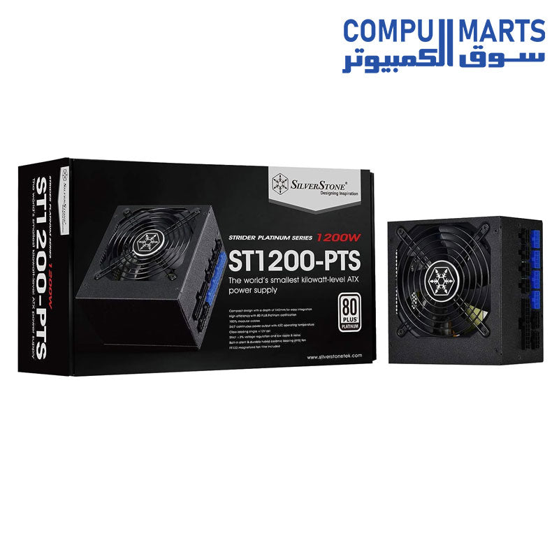 ST1200-PTS-Power Supply-SilverStone-1200W-80-Plus-Platinum