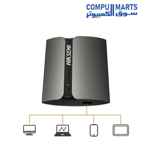 T300S-External Hard-HIKSEMI-1TB-Black-USB