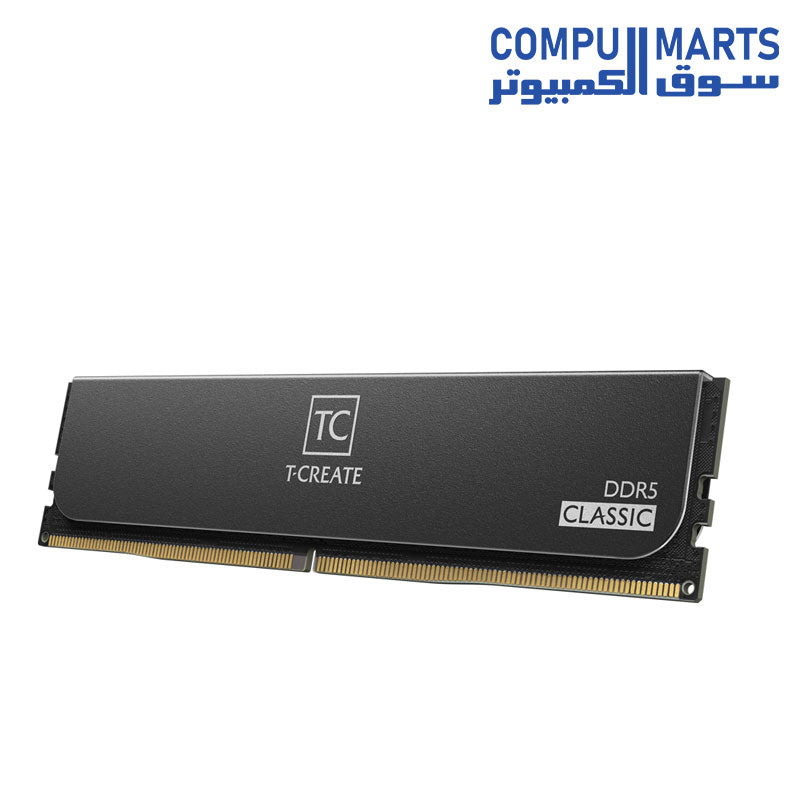 TEAMGROUP T-CREATE CLASSIC DDR5 DESKTOP MEMORY BLACK 16G-5600Mhz