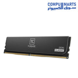 TEAMGROUP T-CREATE CLASSIC DDR5 DESKTOP MEMORY BLACK 16G-5600Mhz