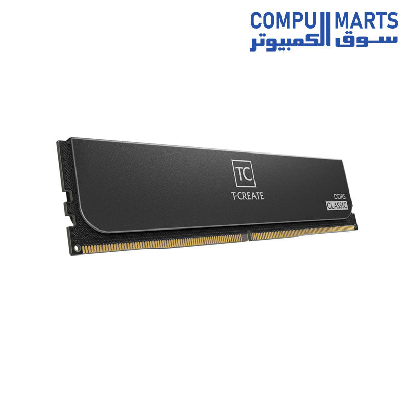 TEAMGROUP T-CREATE CLASSIC DDR5 DESKTOP MEMORY BLACK 16G-5600Mhz