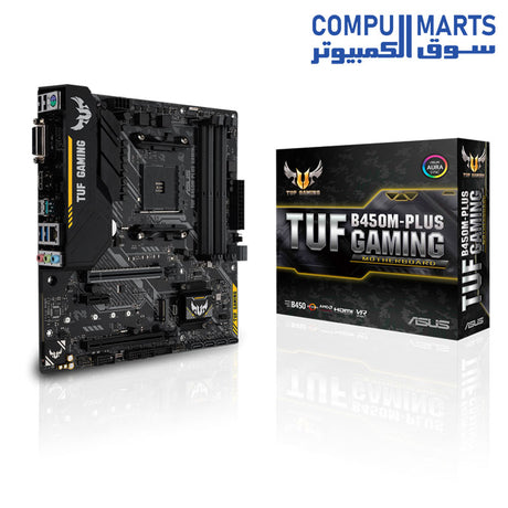 B450M-Plus-Motherboard-ASUS TUF-AMD-DDR4