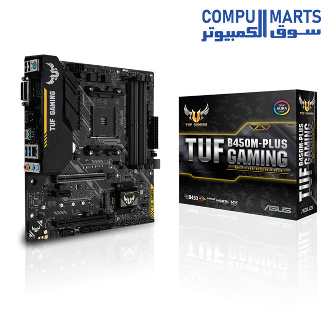 B450M-Plus-Motherboard-ASUS TUF-AMD-DDR4