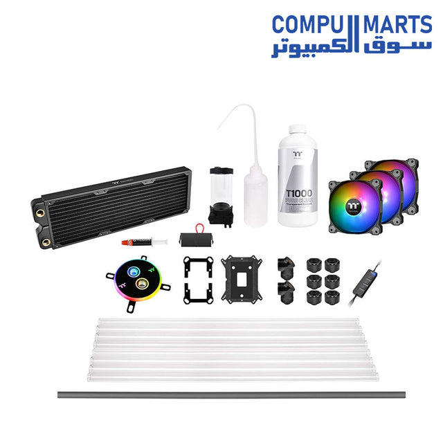 Pacific-C360-Liquid-Cooler-Thermaltake-DDC-Hard-Tube-Water-Cooling-Kit