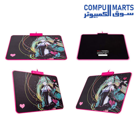 Hatsune-Miku-Mouse Pad-Thermaltake-RGB