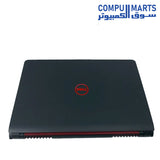 لابتوب مستعمل Dell Inspiron 7559 معالج Intel Core i5-7300HQ وذاكرة وصول عشوائي بسعة 16 جيجابايت ووحدة تخزين SSD بسعة 512 جيجابايت وكرت شاشة NVIDIA GeForce GTX 1060 بسعة 6 جيجابايت وشاشة Full HD بحجم 15.6 بوصه