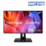 VP2768a-Monitor-ViewSonic-27 Inch-60Hz-5Ms-2560 x 1440-IPS