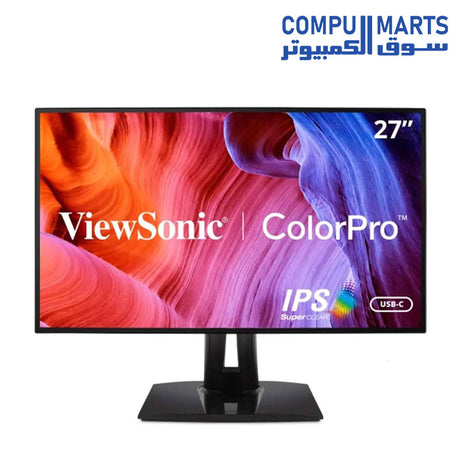 VP2768a-Monitor-ViewSonic-27 Inch-60Hz-5Ms-2560 x 1440-IPS