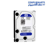 محرك القرص الصلب الداخلي من Western Digital Blue