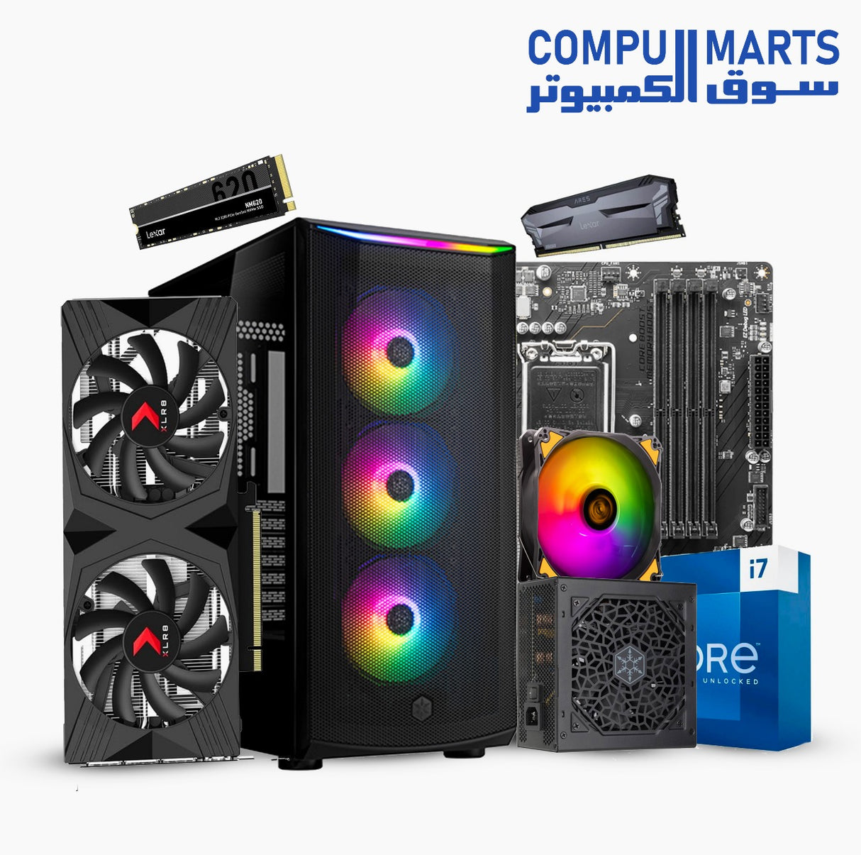 Bundle Consul #2 INTEL & RTX 4060 TI 32GB+1TB