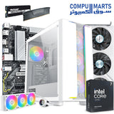 White Bundle -Intel Ultra 7 | B860M DDR5 | 16GB DDR5 | RTX 4060 Ti | 500GB NVMe | XIGMATEK Y Pro | LK 360 AIO