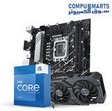 مجموعة CORE I5-14600K و ASUS PRIME B760M-K DDR5