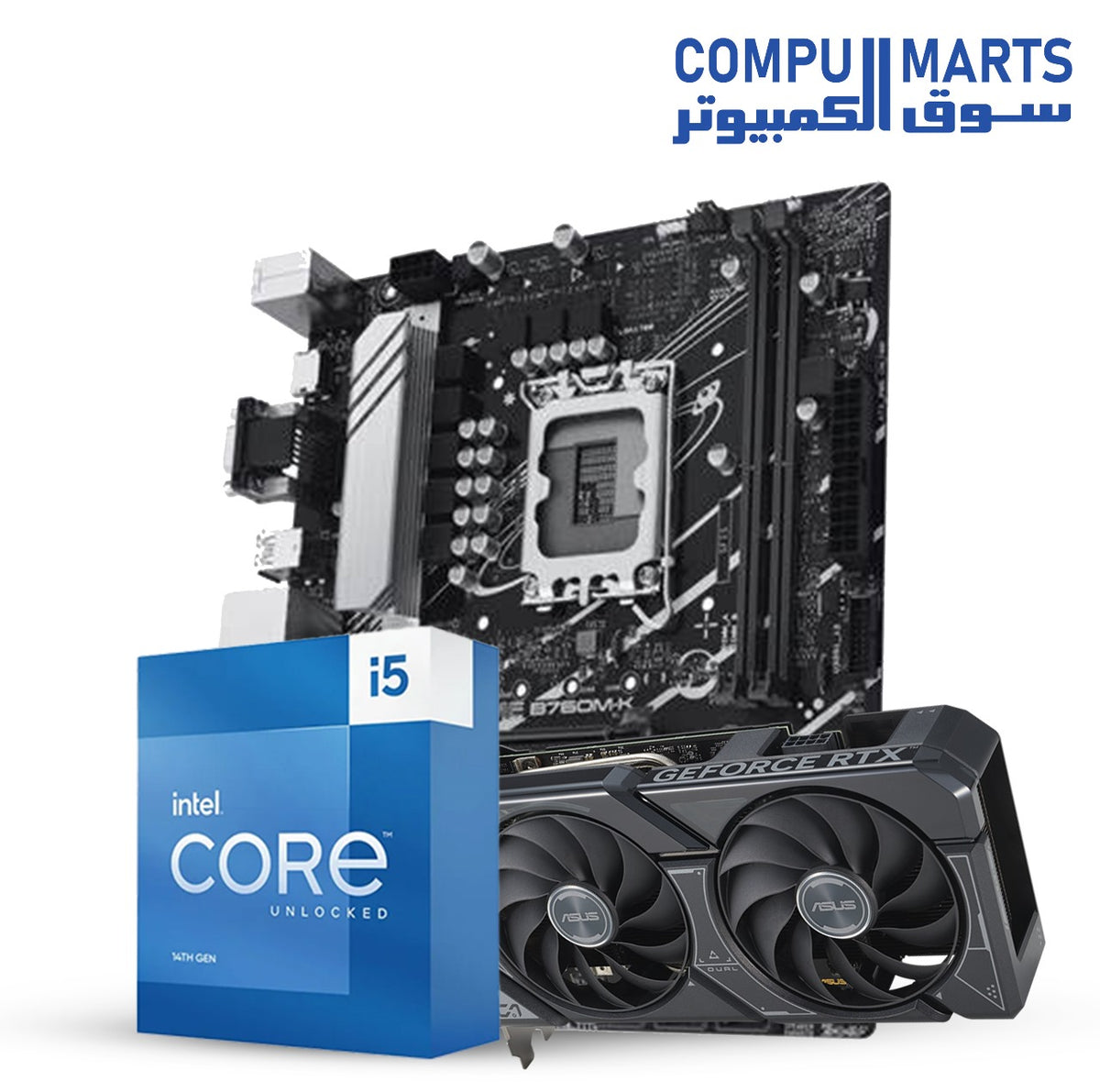 CORE I5-14600K & ASUS PRIME B760M-K DDR5 Bundle