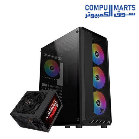 MASTER-X-PRO-CASE-XIGMATEK-RGB-4-FAN-POWER-SUPPLY-700W