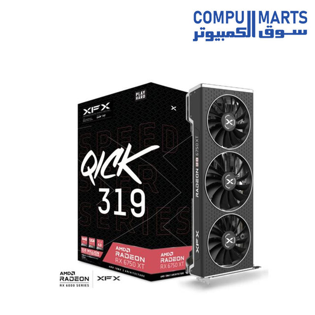 SPEEDSTER-QICK-319-Graphics-Card-XFX-RX-6750-XT