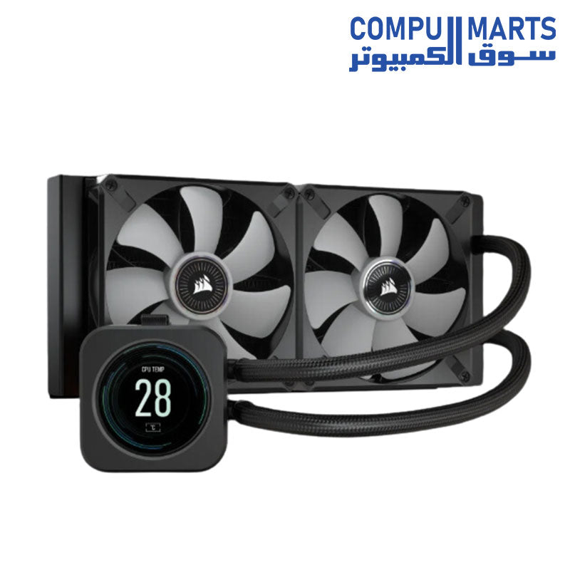 H100i-Liquid-CPU-Cooler-CORSAIR-LCD-Display