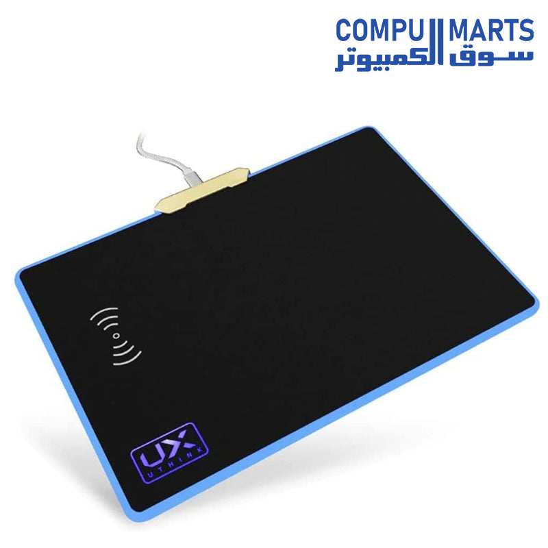 idrop-W-01-Mouse Pad-Generic-LED-Light-Qi-Wireless-Charging