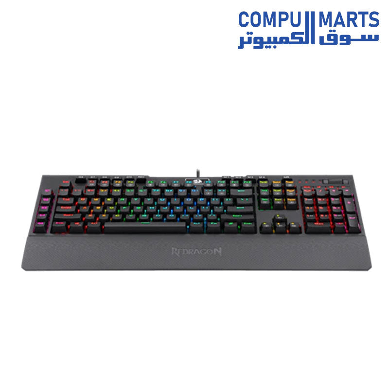 REDRAGON K586 BRAHMA Mechanical Keyboard , Tactile & Light-speed Fast Optical Blue Switche