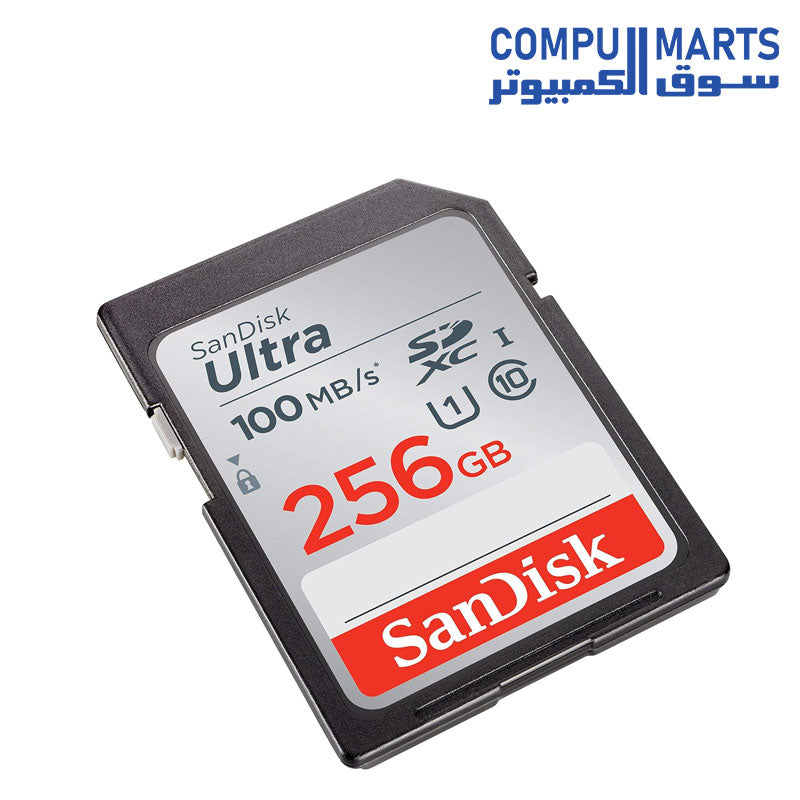 Ultra SDXC-Memory Card-SanDisk-256GB-100MB/s