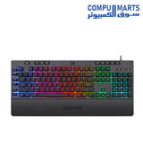 K512-SHIVA-Keyboard-Redragon-RGB-Multimedia-Keys