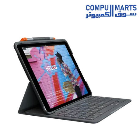 Slim-Folio-Keyboard-Case-Logitech-for-iPad