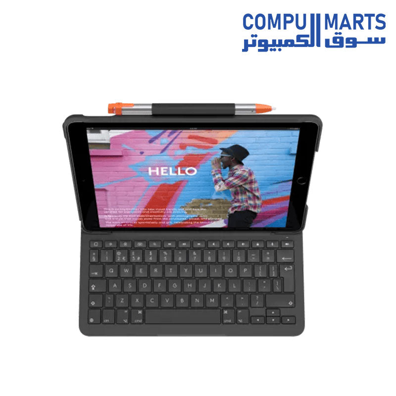 Slim-Folio-Keyboard-Case-Logitech-for-iPad