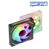 Mars Gaming MF-LINKFINITY , Modular PWM 120mm Fan