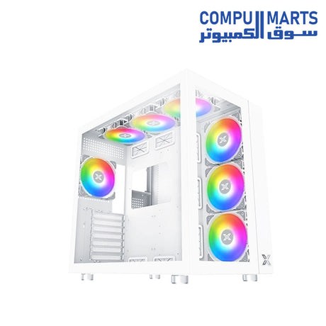 Aquarius-Pro-ARCTIC-Case-Xigmatek-RGB-7fan-TYBE C