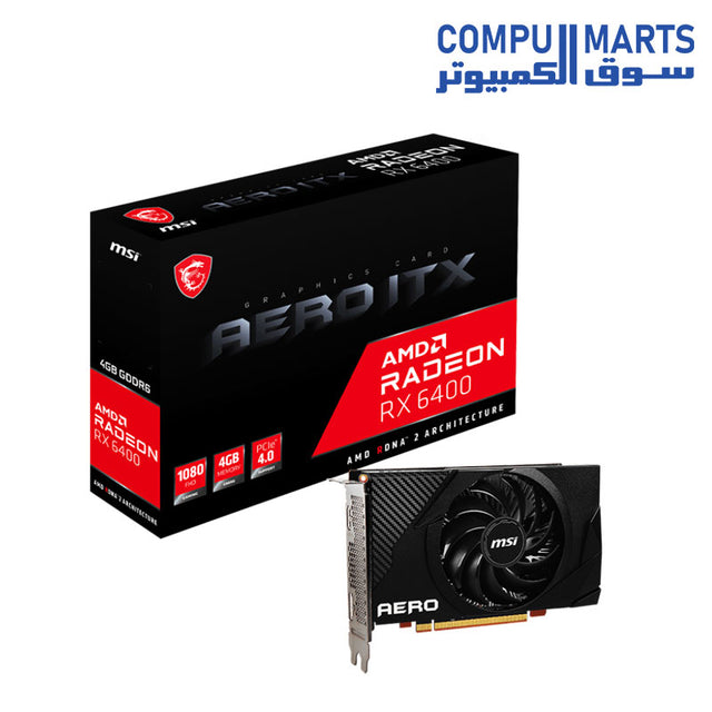 Radeon-RX-6400-AERO-GRAPHICS-CARD-MSI-ITX-4G