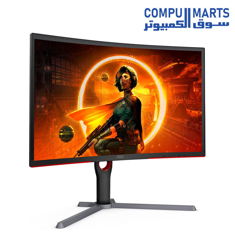 CQ27G3S-MONITOR-AOC-27 INCH-VA-165Hz-1MS