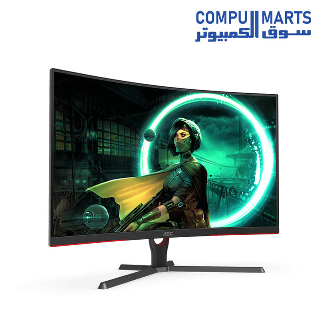 CQ32G3SE-MONITOR-AOC-32Inch-QHD-VA-1MS-165HZ