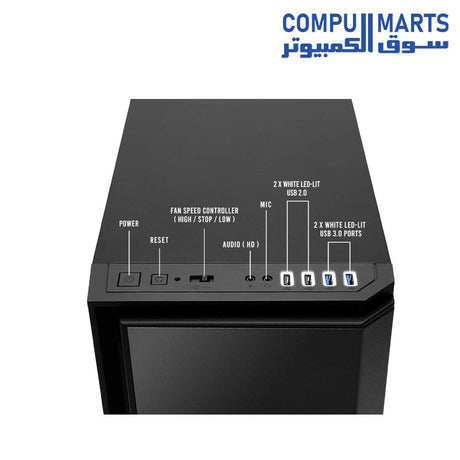 P101-Antec-case-Mid-Tower-SoundDamp-140mm-Panels-ening