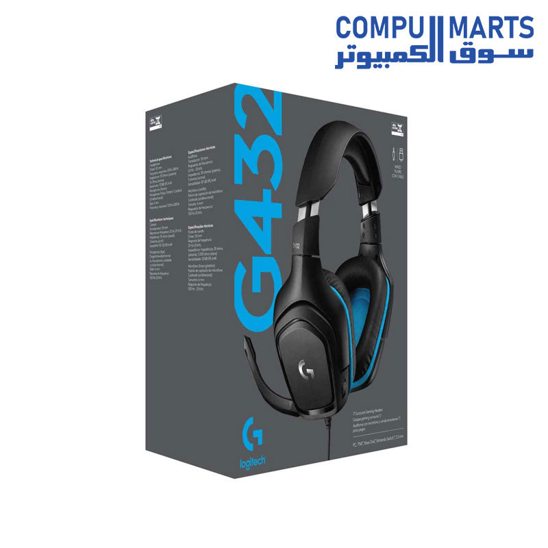 G432-Headphone-Logitech-Surround-Sound-Wired