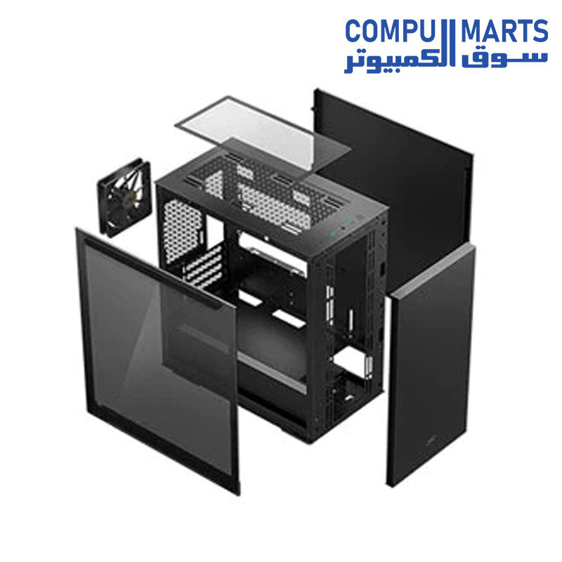 110-MACUBE-Case-DEEPCOOL-RefinedMinimalism-Micro-ATX-Mini-ITX-240-280