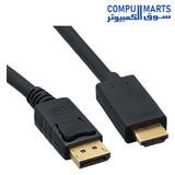 Cable-Display-Port-to-HDMI-Generic