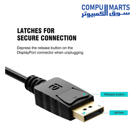 Cable-Display-Port-to-HDMI-Generic