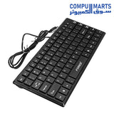 Fv-65S-Slim-Keyboard-Forev-Black