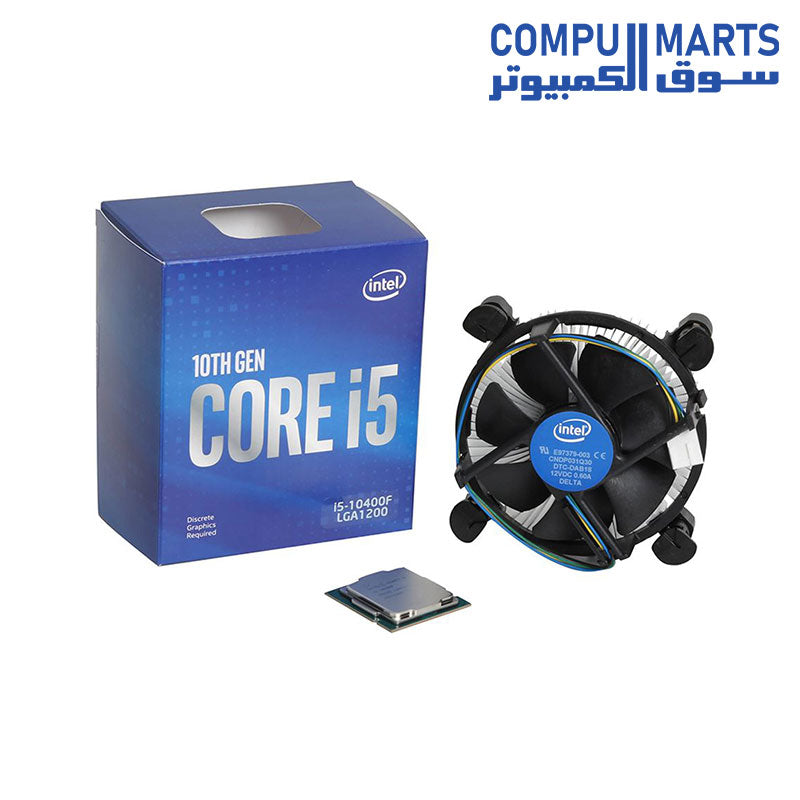 Intel Core i5-10400F - Core i5 10th Gen Comet Lake 6-Core 2.9 GHz LGA 1200  65W None Integrated Graphics Desktop Processor - BX8070110400F 