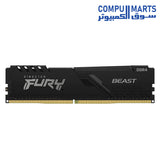 FURY BAST-RAM-KINGSTON-8GB DDR4