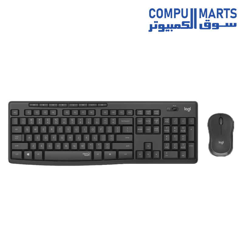  MK295-KEYBOARD-MOUSE-LOGITECH-Black-WIRELESS