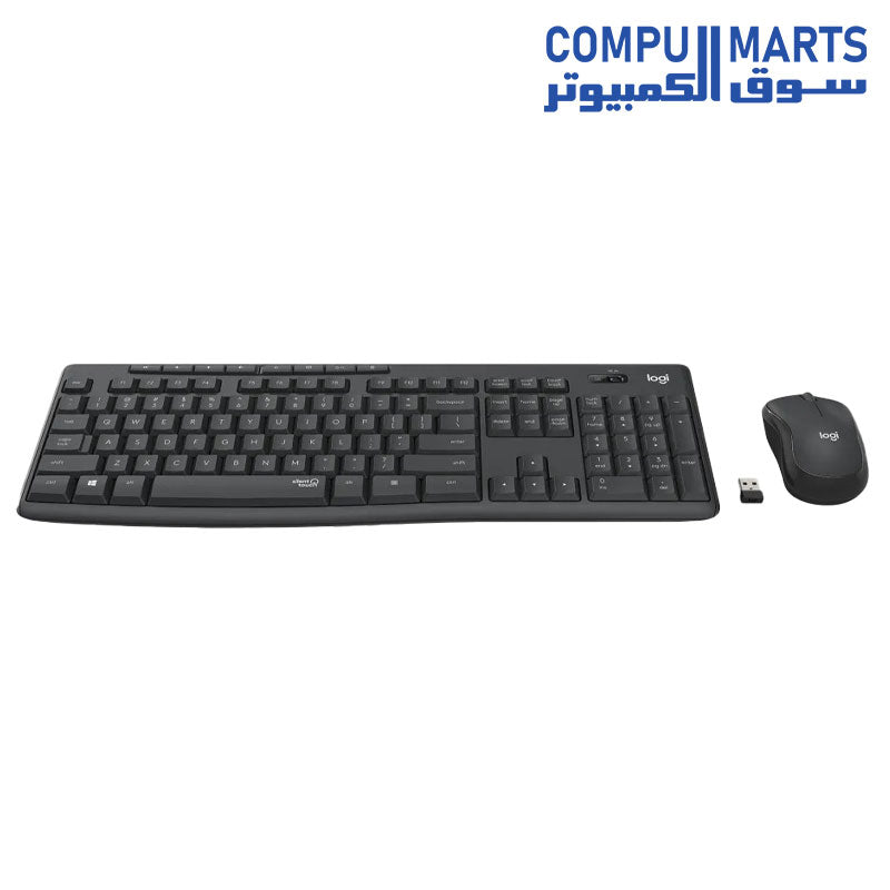  MK295-KEYBOARD-MOUSE-LOGITECH-Black-WIRELESS