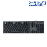 K835-Keyboard-Logitech-Green Shaft-Mini-Mechanical