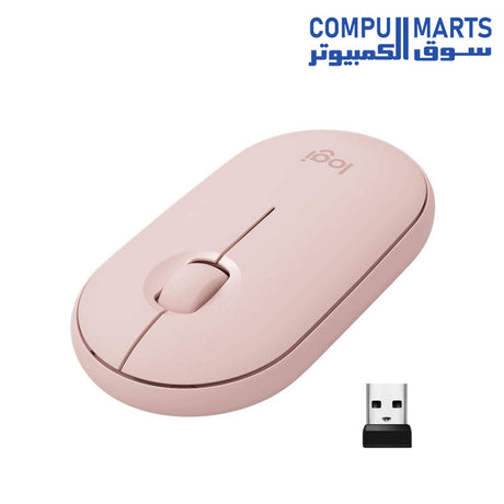 Logitech-Pebble-Wireless-Mouse-M350-Slim-Light-Bluetooth